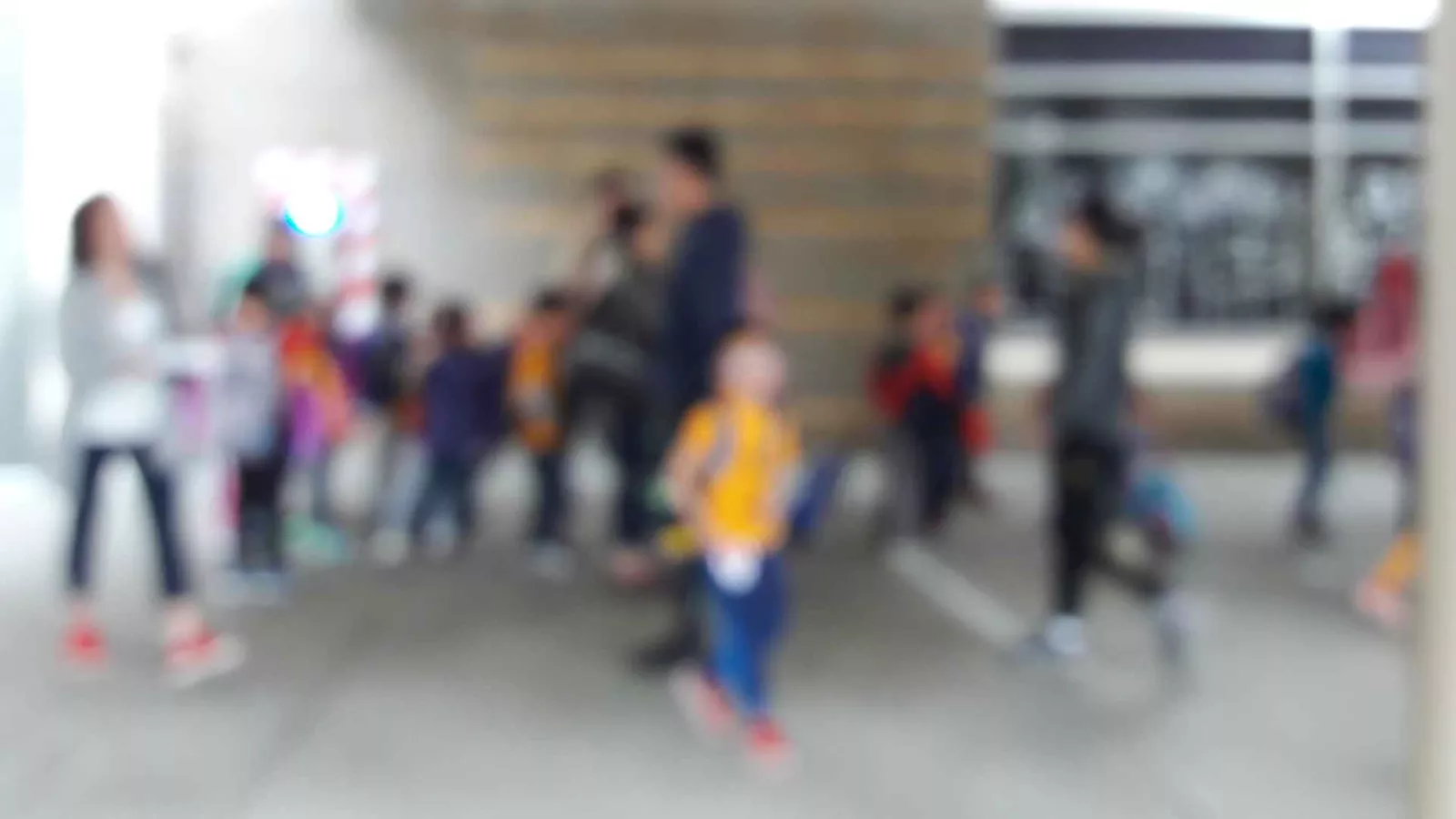 Blurry kids
